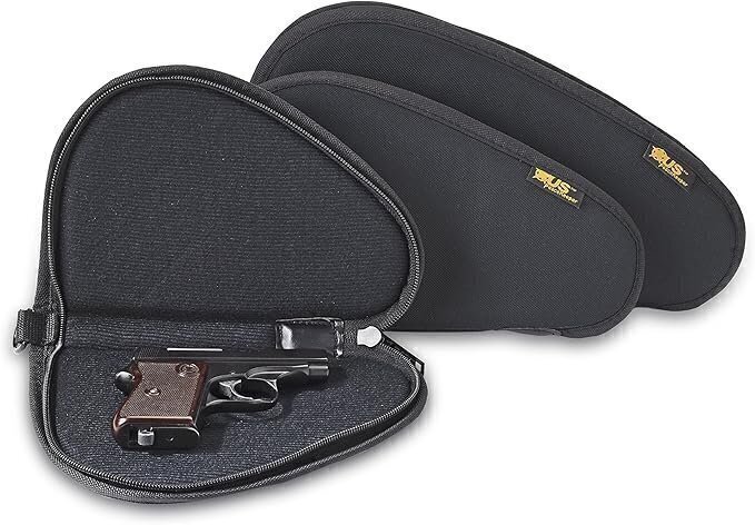 US PK PISTOL CASE 11X6 BLK - Imagem 3
