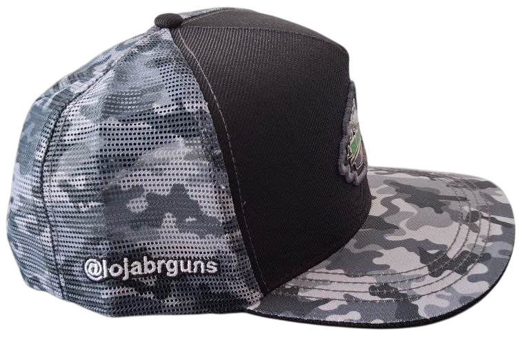 BONÉ TRUCKER MASCULINO - BR GUNS - Imagem 2