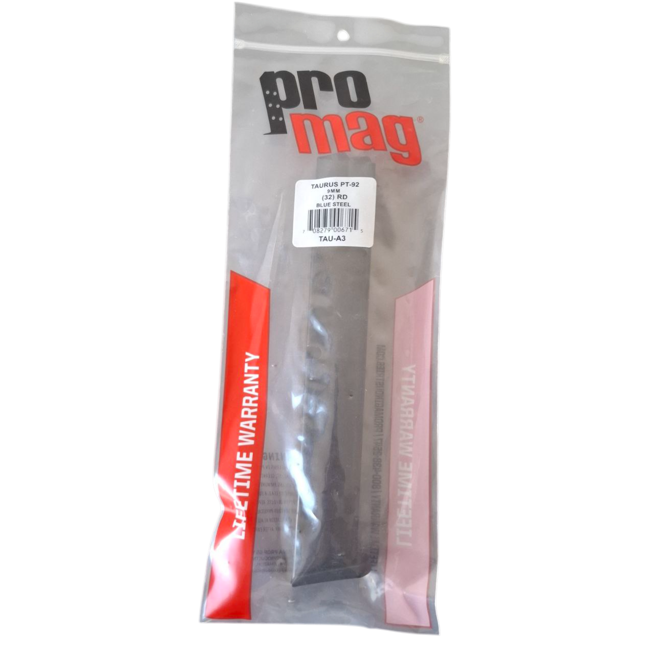 CARREGADOR PROMAG TAURUS PT 92 TAU-A3 9MM - 32 TIROS - Imagem 4