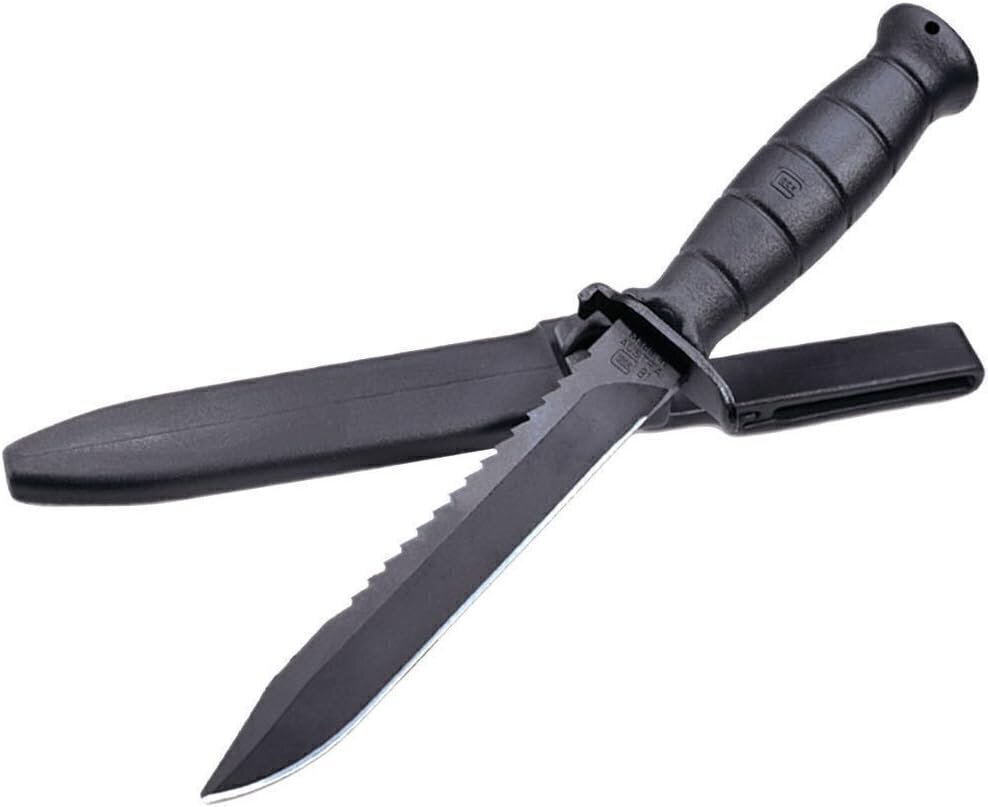 FACA GLOCK FIELD FIXED BLADE KNIFE - PRETA - LÂMINA FIXA DE ALTO DESEMPENHO