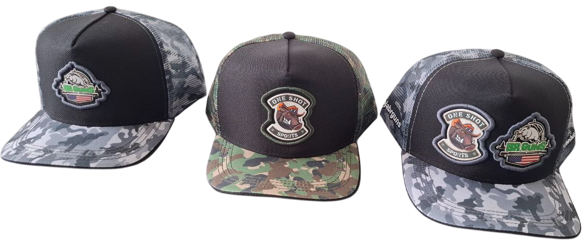 BONÉ TRUCKER MASCULINO - ONE SHOT SPORTS + BR GUNS - Imagem 4