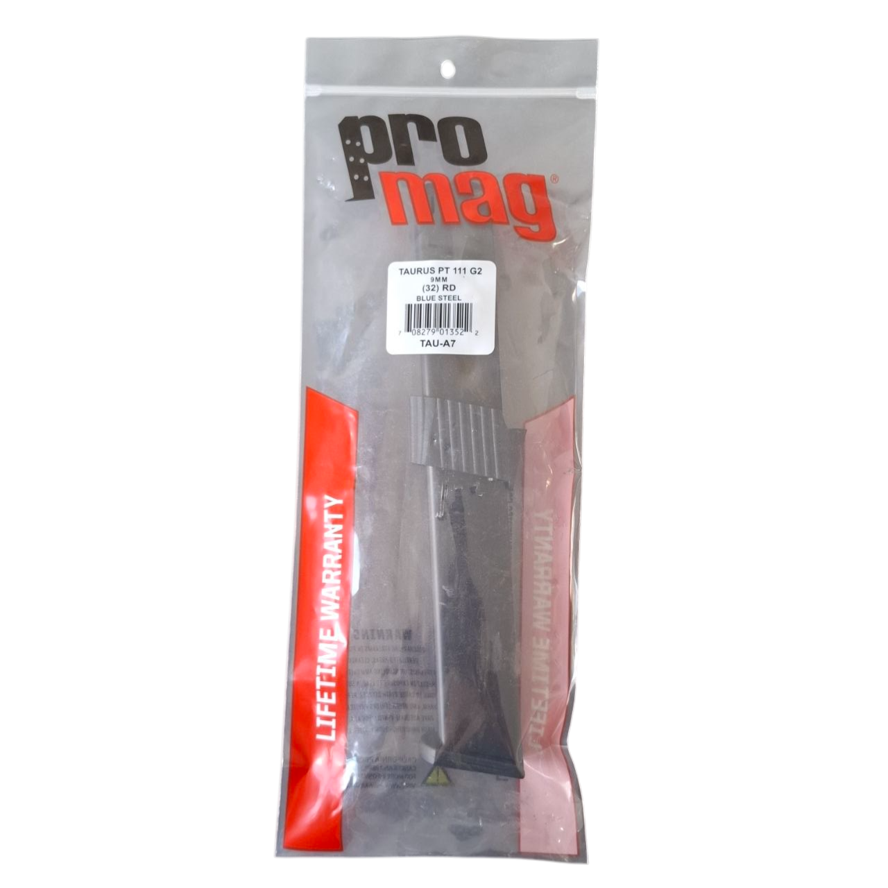 CARREGADOR PROMAG TAU-A7 STANDART 9MM LUGER TAURUS PT111 G2C - 32 TIROS - Imagem 4