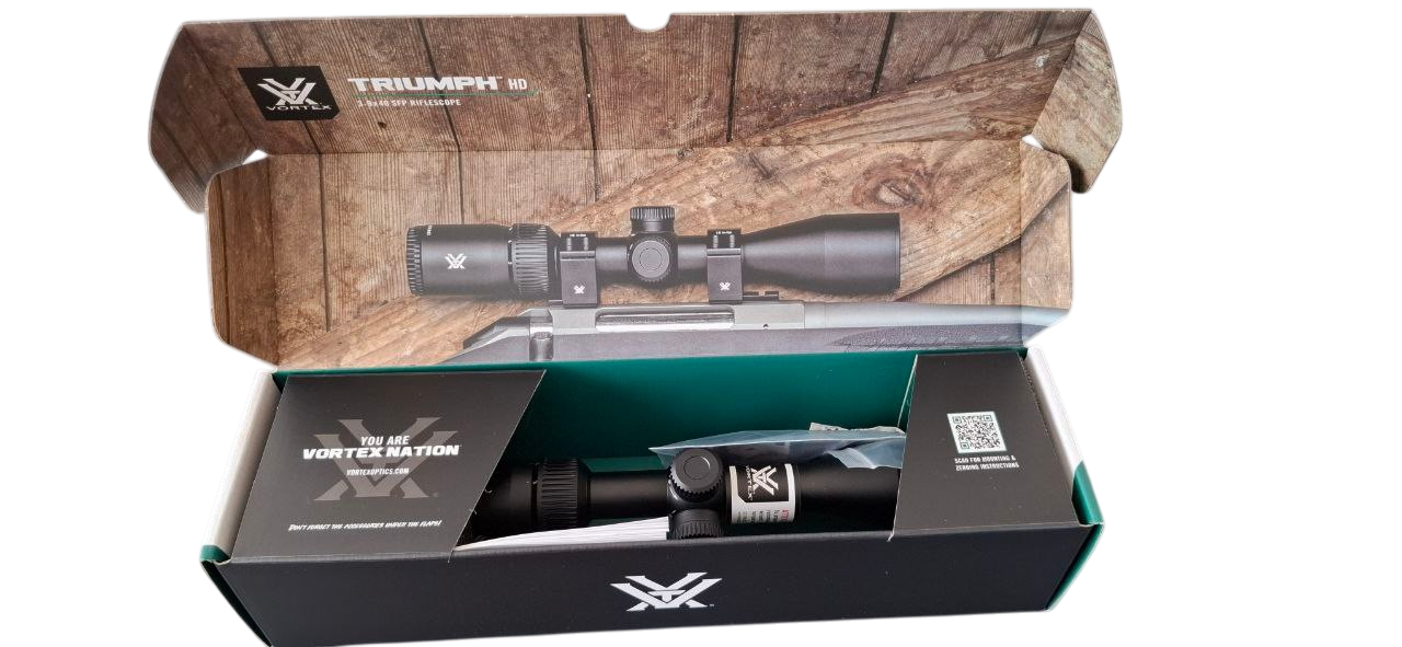 LUNETA VORTEX, MODELO TRIUMPH HD 3-9X40 SFP RIFLESCOPE - Imagem 5