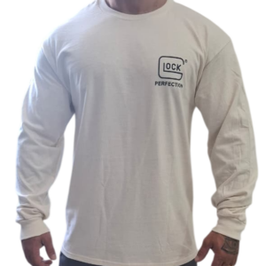CAMISETA GLOCK OEM BORNI IN AUSTRIA MANGA LONGA - DOURADA - TAM. XL